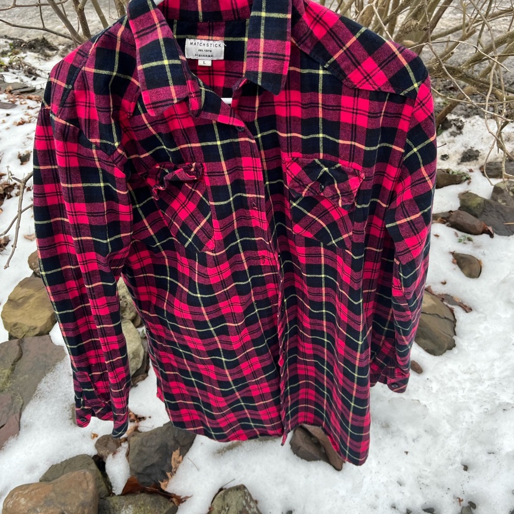 Matchstick flannel shirt